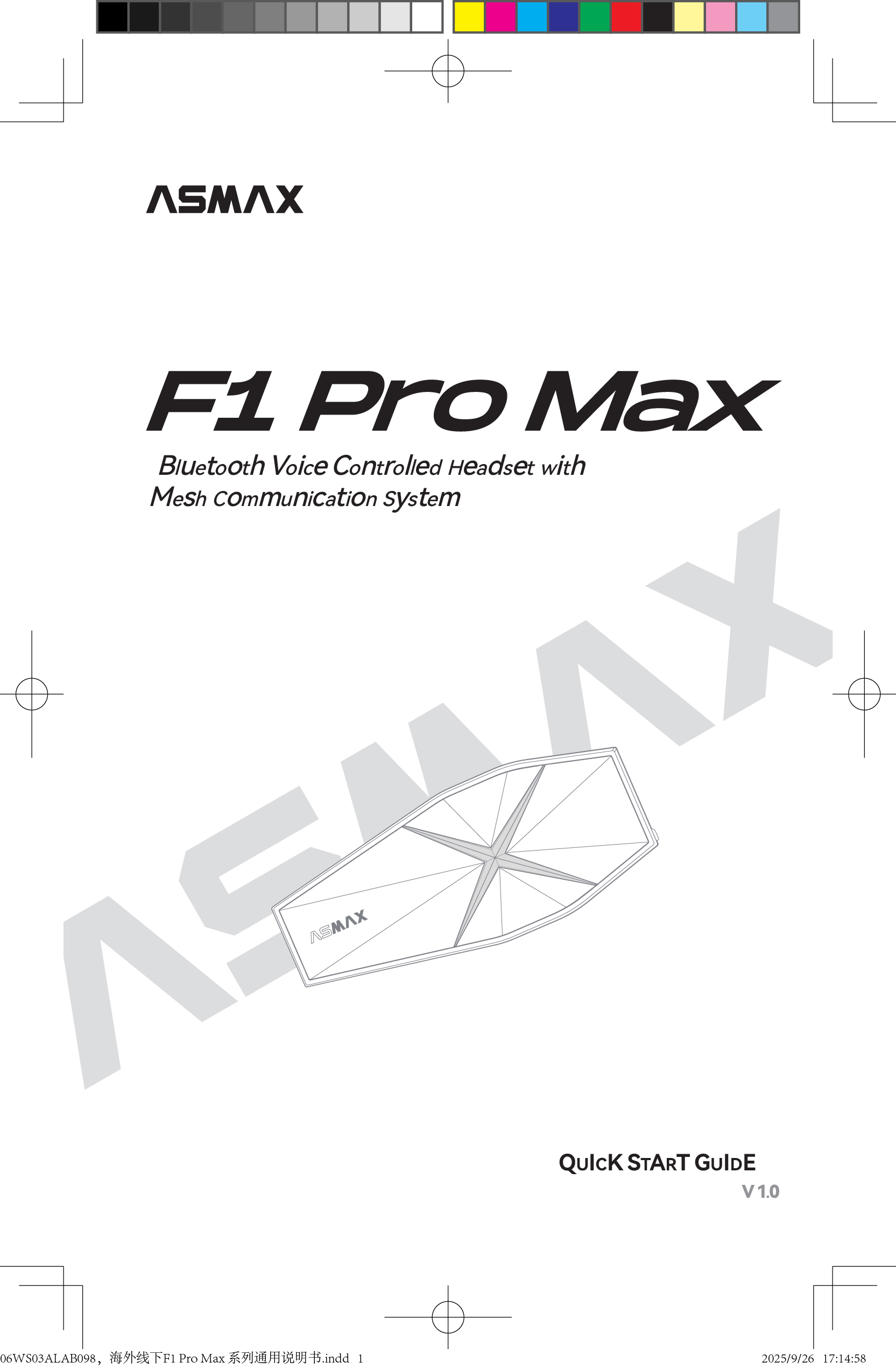 F1 Pro Max User Manual