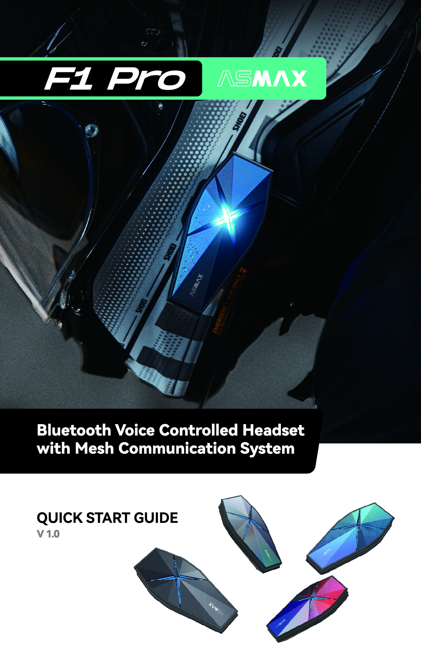 F1 Pro User Manual